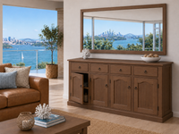 MUDGEE (AUSSIE MADE) 4 DOOR / 4 DRAWER BUFFET COLLECTION - ASSORTED COLOURS - STARTING FROM $1999