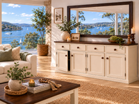 MUDGEE (AUSSIE MADE) 4 DOOR / 4 DRAWER BUFFET COLLECTION - ASSORTED COLOURS - STARTING FROM $1999