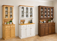 MUDGEE (AUSSIE MADE) 2 DOOR / 2 DRAWER BUFFET & HUTCH (DRESSER) COLLECTION - ASSORTED COLOURS - STARTING FROM $1399