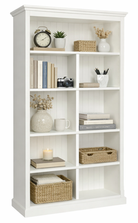 MUDGEE (AUSSIE MADE) HIGHLINE BOOKCASE WITH 40MM FACINGS COLLECTION - ASSORTED COLOURS - STARTING FROM $399