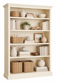 MUDGEE (AUSSIE MADE) HIGHLINE BOOKCASE WITH 40MM FACINGS COLLECTION - ASSORTED COLOURS - STARTING FROM $399