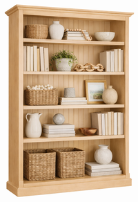 MUDGEE (AUSSIE MADE) HIGHLINE BOOKCASE WITH 40MM FACINGS COLLECTION - ASSORTED COLOURS - STARTING FROM $399