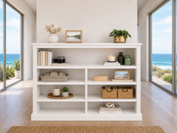 MUDGEE (AUSSIE MADE) LOWLINE BOOKCASE COLLECTION  - ASSORTED COLOURS - STARTING FROM $549