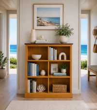 MUDGEE (AUSSIE MADE) LOWLINE BOOKCASE COLLECTION  - ASSORTED COLOURS - STARTING FROM $549