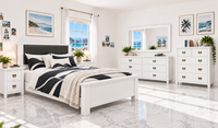 NAPIER (AUSSIE MADE) TIMBER AND FABRIC BEDROOM COLLECTION - ASSORTED FABRIC / COLOURS - STARTING FROM $1999
