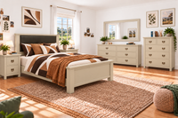 NAPIER (AUSSIE MADE) TIMBER AND FABRIC BEDROOM COLLECTION - ASSORTED FABRIC / COLOURS - STARTING FROM $1999