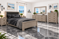 NAPIER (AUSSIE MADE) TIMBER AND FABRIC BEDROOM COLLECTION - ASSORTED FABRIC / COLOURS - STARTING FROM $1999