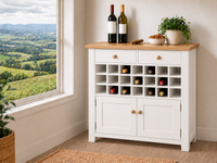 NAPIER (AUSSIE MADE) 2 DOOR / 2 DRAWER WINE CABINET COLLECTION - ASSORTED COLOURS - STARTING FROM $1499