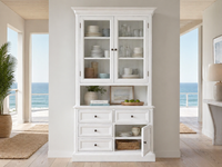 NAPOLIAN (AUSSIE MADE) 2 DOOR / 6 DRAWER BUFFET & HUTCH (DRESSER) COLLECTION - ASSORTED COLOURS - STARTING FROM $1799