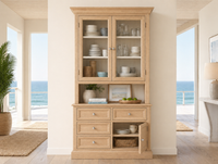 NAPOLIAN (AUSSIE MADE) 2 DOOR / 6 DRAWER BUFFET & HUTCH (DRESSER) COLLECTION - ASSORTED COLOURS - STARTING FROM $1799