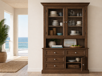 NAPOLIAN (AUSSIE MADE) 2 DOOR / 6 DRAWER BUFFET & HUTCH (DRESSER) COLLECTION - ASSORTED COLOURS - STARTING FROM $1799