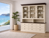 NAPOLIAN (AUSSIE MADE) 3 DOOR / 9 DRAWER BUFFET & HUTCH (DRESSER) COLLECTION - ASSORTED COLOURS - STARTING FROM $2299