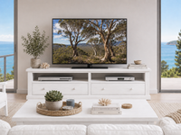 NATASHA (AUSSIE MADE) 2 DRAWER TV UNIT COLLECTION - ASSORTED COLOURS - STARTING FROM $999