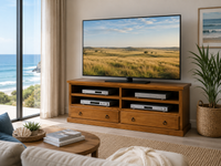 NATASHA (AUSSIE MADE) 2 DRAWER TV UNIT COLLECTION - ASSORTED COLOURS - STARTING FROM $999