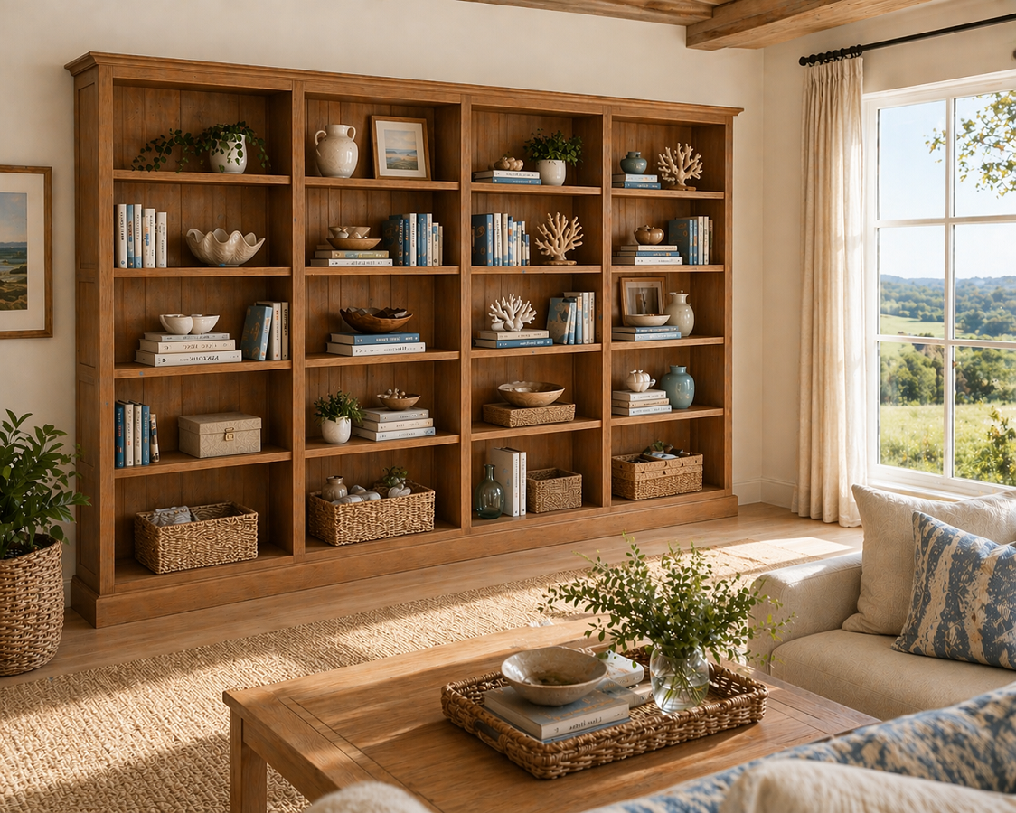 NOLAN (AUSSIE MADE) QUAD HIGHLINE BOOKCASE COLLECTION - ASSORTED COLOURS