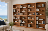 NOLAN (AUSSIE MADE) QUAD HIGHLINE BOOKCASE COLLECTION - ASSORTED COLOURS