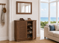 NOMA (AUSSIE MADE) 2 DOOR BUFFET / SHOE CABINET / STORAGE UNIT COLLECTION - ASSORTED COLOURS - STARTING FROM $799