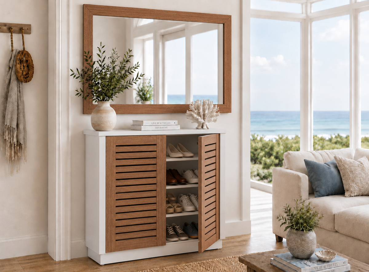 NOMA (AUSSIE MADE) 2 DOOR BUFFET / SHOE CABINET / STORAGE UNIT COLLECTION - ASSORTED COLOURS - STARTING FROM $799