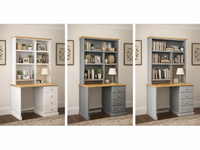 NOOSA (AUSSIE MADE) 4 DRAWER TIMBER DESK & HUTCH COLLECTION - ASSORTED COLOURS - STARTING FROM $999