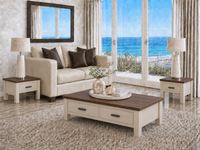 NOWRA (AUSSIE MADE) COFFEE & LSMP TABLE COLLECTION - ASSORTED COLOURS - STARTING FROM $799
