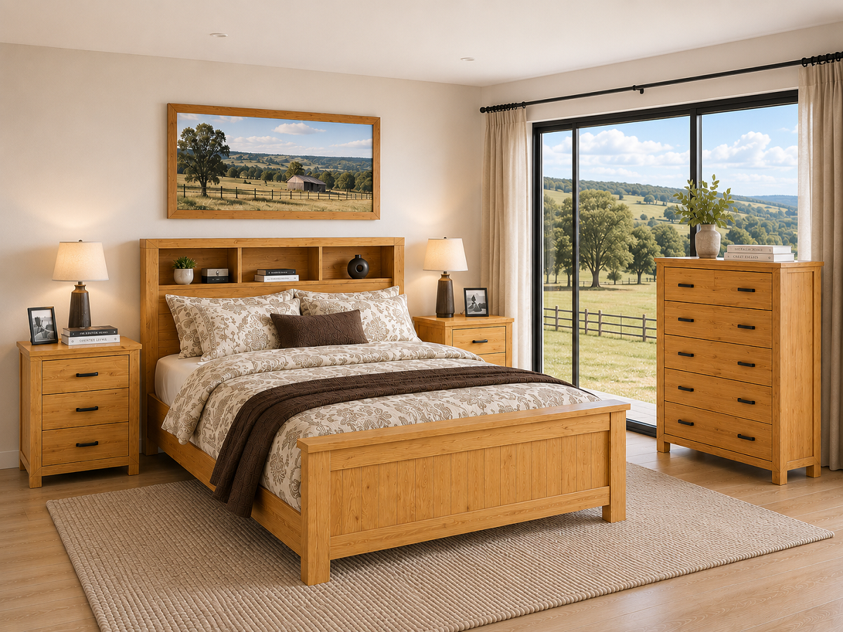 OCTARIAN (AUSSIE MADE) BOOKEND BEDROOM COLLECTION - ASSORTED COLOURS - STARTING FROM $1699