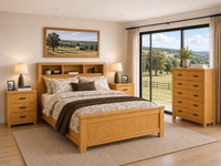OCTARIAN (AUSSIE MADE) BOOKEND BEDROOM COLLECTION - ASSORTED COLOURS - STARTING FROM $1699