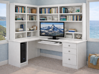 OSSA (AUSSIE MADE) CORNER DESK & HUTCH COLLECTION - ASSORTED COLOURS - STARTING FROM $2599
