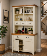 PALERMO (AUSSIE MADE) 2 DOOR / 5 DRAWER BUFFET & HUTCH (DRESSER) COLLECTION - ASSORTED COLOURS - STARTING FROM $1999