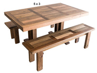 PALING (AUSSIE MADE) DINING TABLE COLLECTION - ASSORTED STAINED COLOURS - STARTING FROM $1499