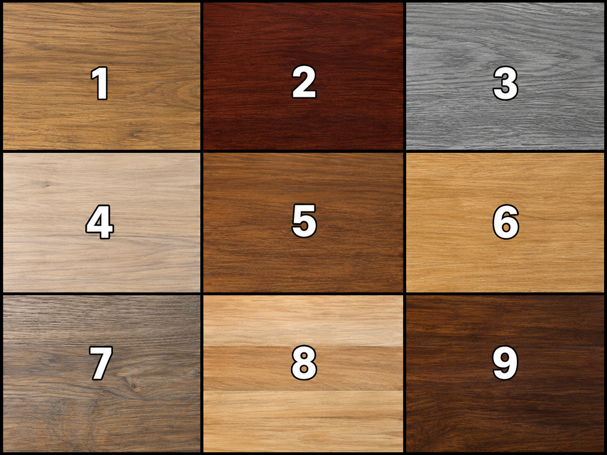 PALINGS COLOUR BOARD (HARDWOOD)