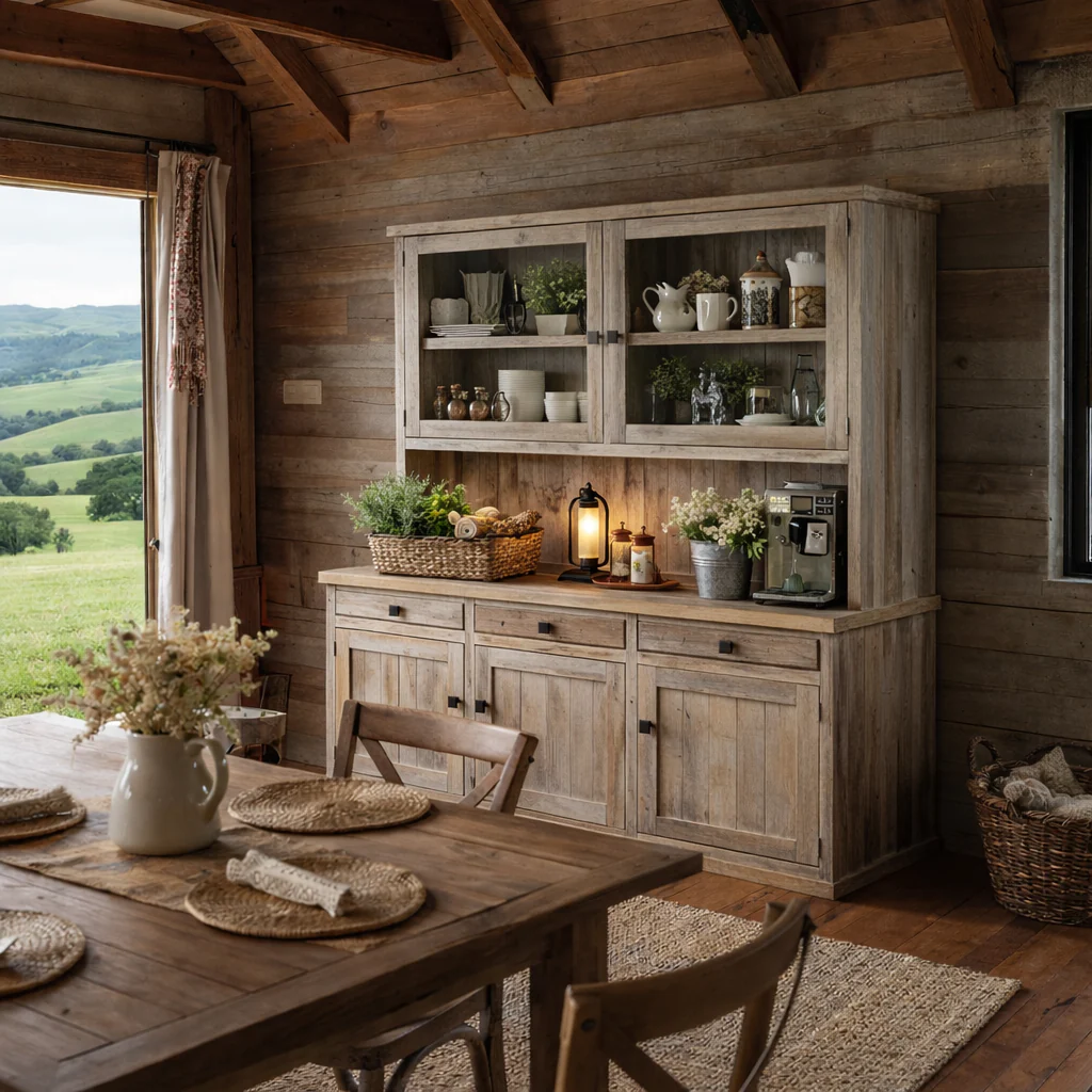 PALINGS (AUSSIE MADE) 5 DOOR / 3 DRAWER BUFFET & HUTCH (DRESSER) COLLECTION - ASSORTED COLOURS - STARTING FROM $4499