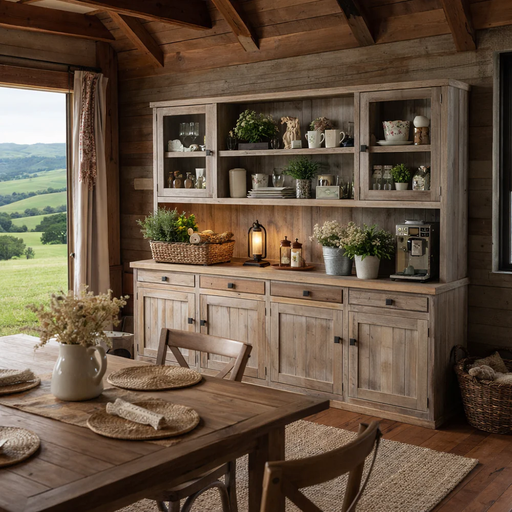 PALINGS (AUSSIE MADE) 6 DOOR / 4 DRAWER BUFFET & HUTCH (DRESSER) COLLECTION - ASSORTED COLOURS - STARTING FROM $4999
