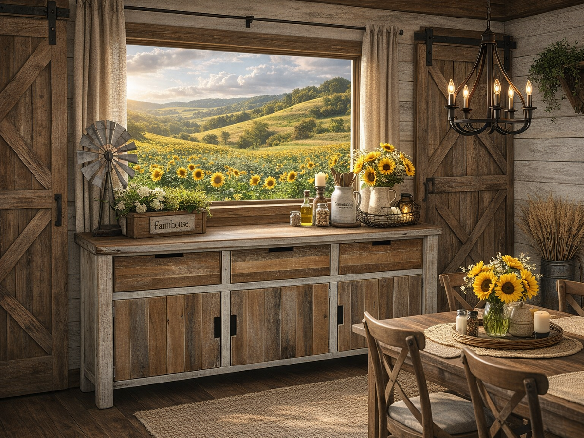 PALINGS (AUSSIE MADE) HARDWOOD BUFFET WITH HANDLE CUTOUTS COLLECTION - ASSORTED COLOURS - STARTING FROM $1299 (Copy)