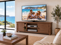 PALMBEACH  (AUSSIE MADE) 2 DOOR TV LOWLINE UNIT COLLECTION - ASSORTED COLOURS - STARTING FROM $1499