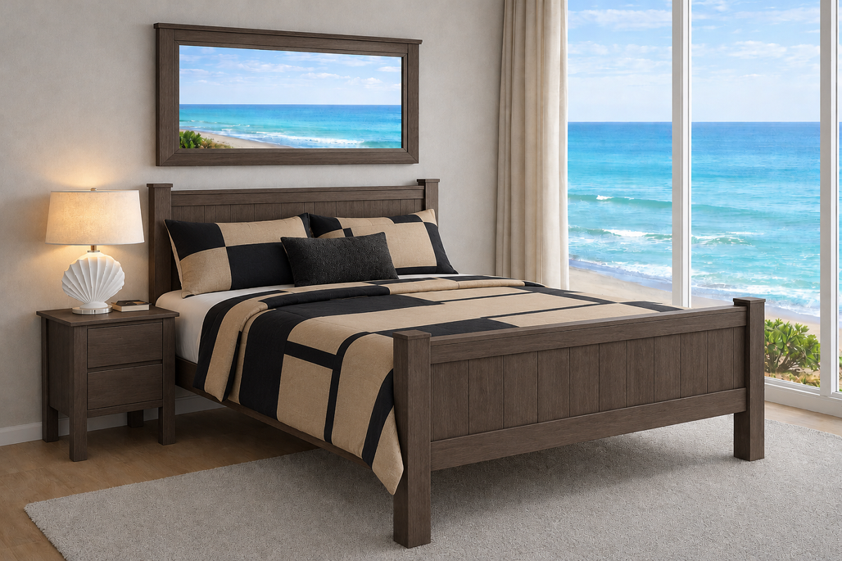 PANELLED (AUSSIE MADE) BEDROOM COLLECTION - ASSORTED COLOURS - STARTING FROM $899