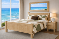 PANELLED (AUSSIE MADE) BEDROOM COLLECTION - ASSORTED COLOURS - STARTING FROM $899