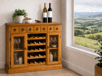PARIS (AUSSIE MADE) 2 DOOR / 7 DRAWER WINE CABINET COLLECTION - ASSORTED COLOURS - STARTING FROM $1499