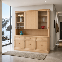 PARKER (AUSSIE MADE) 6 DOOR / 3 DRAWER BUFFET & HUTCH (DRESSER) COLLECTION - ASSORTED COLOURS - STARTING FROM $2499