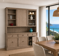 PARKER (AUSSIE MADE) 6 DOOR / 3 DRAWER BUFFET & HUTCH (DRESSER) COLLECTION - ASSORTED COLOURS - STARTING FROM $2499