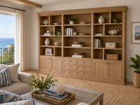 PARTRIDGE (AUSSIE MADE) 4 DOOR / 6 DRAWER BOOKCASE COLLECTION - ASSORTED COLOURS - STARTING FROM $3999