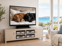 PETERSHAM (AUSSIE MADE) 2 DOOR TV UNIT COLLECTION - ASSORTED COLOURS - STARTING FROM $1499