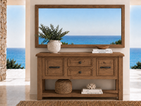 PINELANDS (AUSSIE MADE) 4 DRAWER HALL / CONSOLE TABLE COLLECTION - ASSORTED COLOURS - STARTING FROM $899