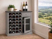 PLONKED (AUSSIE MADE) 1 DOOR / 1 DRAWER WINE CABINET COLLECTION - ASSORTED COLOURS - STARTING FROM $1299