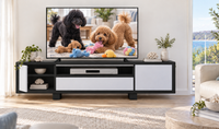 POCKET (AUSSIE MADE) 2 DOOR / 1 DRAWER LOWLINE TV UNIT COLLECTION - ASSORTED COLOURS - STARTING FROM $1999
