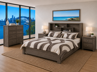PORTON (AUSSIE MADE) BOOKEND BEDROOM COLLECTION - ASSORTED COLOURS - STARTING FROM $1299