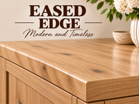 SOLID TIMBER EASED EDGE PROFILED TOP - ASSORTED COLOURS