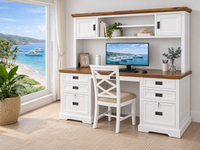 PROVIDORE (AUSSIE MADE) DESK & HUTCH WITH COLLECTION - ASSORTED COLOURS - STARTING FROM $2499