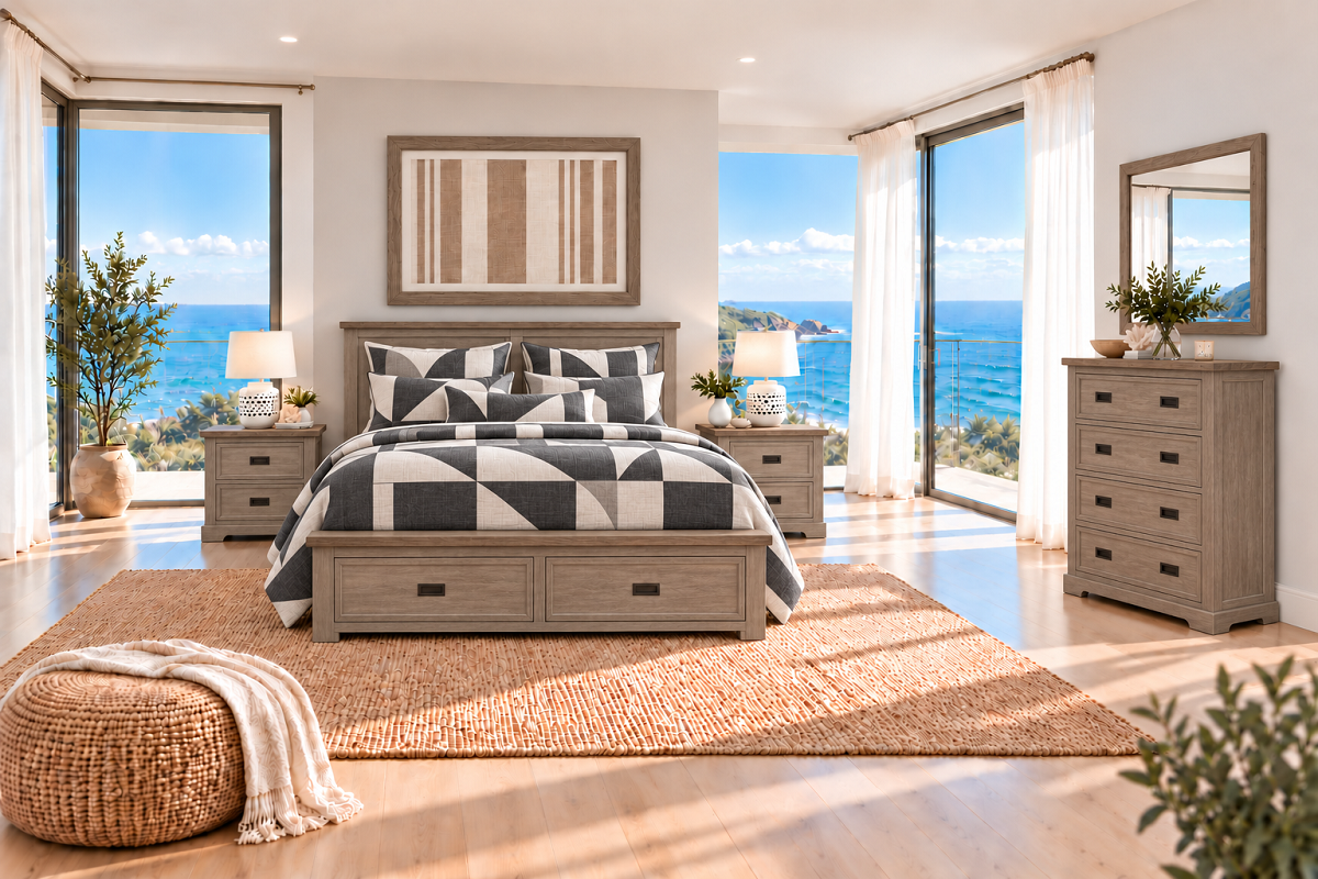 PROVIDORE (AUSSIE MADE) STORAGE BEDROOM COLLECTION - ASSORTED COLOURS - STARTING FROM $1499