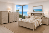 QUINTON (AUSSIE MADE) BOOKEND BEDROOM COLLECTION - ASSORTED COLOURS - STARTING FROM $1299