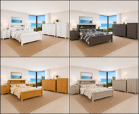 QUINTON (AUSSIE MADE) BOOKEND BEDROOM COLLECTION - ASSORTED COLOURS - STARTING FROM $1299